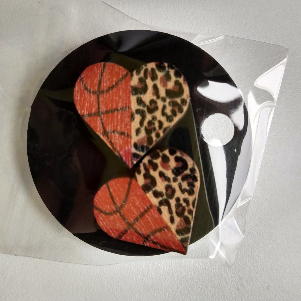 Love Basketball Earrings